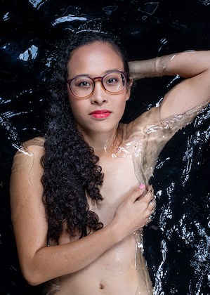 Melissa Lam in water